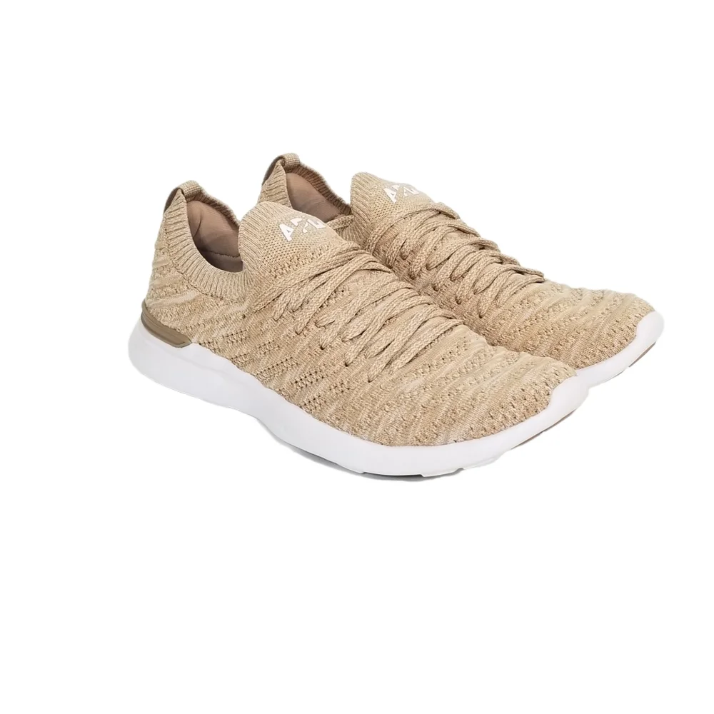 APL Techloom Wave Sneakers In Caramel Almond Melange Womens Size 6.5